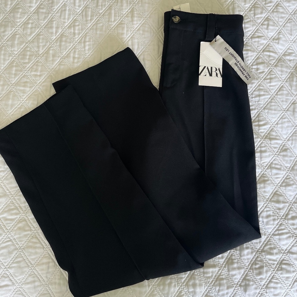 Zara Full Length Straight Leg Pant